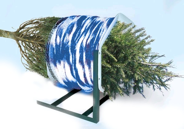 blue and white custom colors Christmas tree net